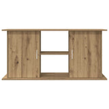 Aquarium Stand Artisan Oak 121x41x58 cm Engineered Wood 857283