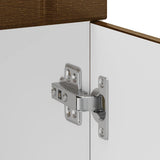 Kitchen Base Cabinet Lucca Brown Oak Engineered Wood 853734