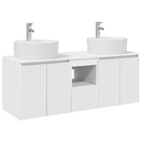 Bathroom Cabinet Set 3 pcs White 49.5 x 44.5 x 65 cm 3405677
