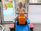3 Four-Piece Ride on Kids Roller Coaster w/ Non-Slip Steps, for Ages 2-5 Years - Multicoloured T3398P348394