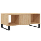 Coffee Table Sonoma Oak 90x50x36.5 cm Engineered Wood 830599