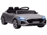 Audi Q8 e-tron Sportback Licensed 12V Ride on Car w/ Remote, 4 Spring Suspension Wheels, Headlamps, T3398P422395