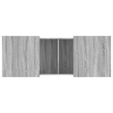 Coffee Table Grey Sonoma 100x55x40 cm Engineered Wood 840875