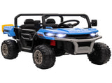 12V 2 Seater Kids Electric Ride-On Car with Electric Bucket, Remote Control - Blue T3398P422366