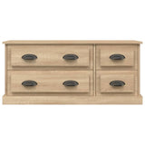 TV Cabinet Sonoma Oak 100x35.5x45 cm Engineered Wood 816451