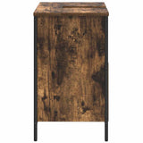 Bathroom Basin Cabinet Smoked Oak 60x34.5x60 cm 861894