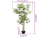 Artificial Bambo Tree Green 75.5 x 18 x 175 cm 42042070