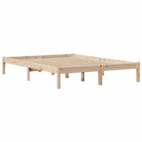 Bed Frame without Mattress 160x200 cm Solid Wood Pine 3305726