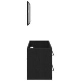 Sink Cabinet Black Oak 90 x 45 x 1.5 cm Engineered wood 862569