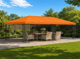 Gazebo Canopy Cover 6 x 3 m Orange Polyester 190 900406