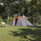 Tunnel tent Grey and Orange 510 x 240 x 156 cm Taffeta 42001165