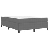 Bed Frame with Mattress Light Grey 160 x 200 cm Fabric 3399130