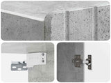 Wall-Mounted Cabinet Concrete Grey 59 x 31 x 64 cm 898238