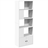 Bookcase White 70x36x189 cm Engineered Wood 3295317