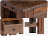 Cabinet Brown 60 x 30 x 70 cm Solid Reclaim Wood 42012372