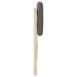 Upholstered Headboard with Headboard Brown and Light Grey 90 cm 880198
