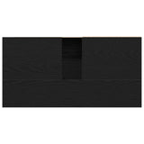 Bathroom Cabinet Black Oak 65 x 33 x 60 cm Engineered Wood 862811