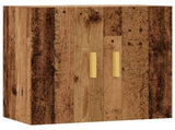 Wall Cabinet Old Wood 60x31x60 cm Engineered Wood 857069