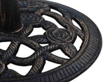 Umbrella Base Black and Bronze 9 kg 40 cm Cast Iron 47865