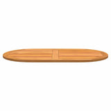 Table Top Oil Natural 120 x 70 x 2 cm Solid Acacia Wood 4108102