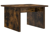 Shoe Cabinet with Shelf 2 pcs Smoked Oak Engineered Wood 8000384