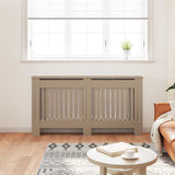 Radiator Cover 2 pcs Brown 152 x 19 x 81.5cm Engineered Wood 3403233