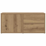 TV Cabinet Artisan Oak 80x34x35.5 cm Engineered Wood 856011