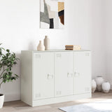 Sideboard White 99x39x73 cm Steel 841726