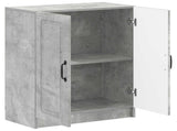 Bathroom Storage Cainet UTRECHT Concrete Grey 59.5 x 31 x 77 cm 897718
