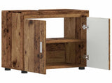 Bathroom Cabinet Set TULUM Old Wood 60 x 34 x 63 cm 880329