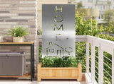 Garden Privacy Screen Silver 50 x 140 cm Stainless steel 876340