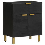Bedside Cabinet Black 50x33x60 cm Engineered Wood 4017659