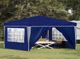Pop-up Party Tent 288 x 288 x 245 cm Blue Oxford Fabric 42019769