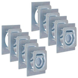 Lashing Rings for Trailer 8 pcs Galvanised Steel 2000 kg 142673