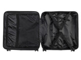 3 Pcs Suitcase Lightweight ABS Carry-on Hand Luggage 4 Spinner Wheels Trolley Case 83110992