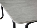 Coffee Table Concrete Grey 100 x 100 x 45 cm Engineered Wood 8007739