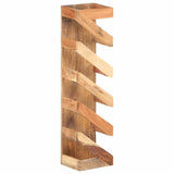 321626 Wine Rack for 5 Bottles Solid Acacia Wood