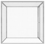 ZNTS Cat Cage 1.5x1.5x1.5 m Galvanised Steel 146356