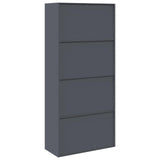 Storage Cabinet Anthracite 90 x 40 x 200 cm Steel 3406174