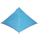 ZNTS Family Tent Tipi 7-Person Blue Waterproof 94711