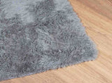 Shaggy Rug High Pile NAVARRA Light Grey 130x200 cm Polyester 4102834