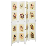 Romdivider Panel Folding White 141.5 x 165 cm MDF 42022116
