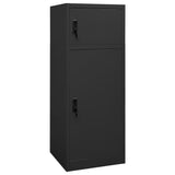 Saddle Cabinet Anthracite 53x53x140 cm Steel 339602