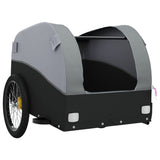 Bike Trailer Black and Grey 30 kg Iron 94119