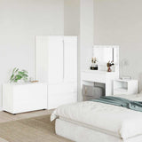 Storage Cabinet White 80 x 48 x 57 cm Engineered Wood 888817