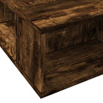 Bed Frame without Mattress Smoked Oak 75x190 cm Small Single 3280535