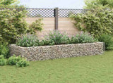 Gabion Raised Bed Steel 270x90x50 cm 142556