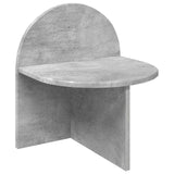 Bedside Table 2 pcs Concrete Grey 40 x 35.5 x 45.5 cm 8001138