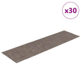 Stair Mats Self-adhesive 30 pcs 76x20 cm Beige Rectangular 3365730