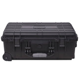 Wheel-equipped Tool/Equipment Case with Pick & Pluck Foam Inside 140304